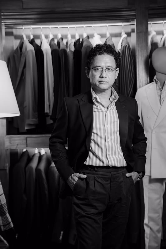 Mike in the showroom