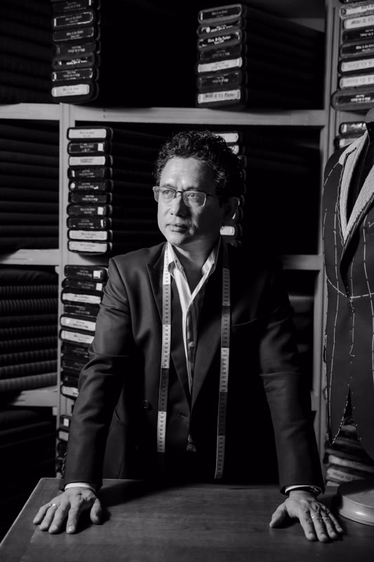 Mike at the workshop